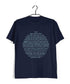 Nerd Physics CARL SAGAN PALE BLUE DOT Custom Printed Graphic Design T-Shirt for Men